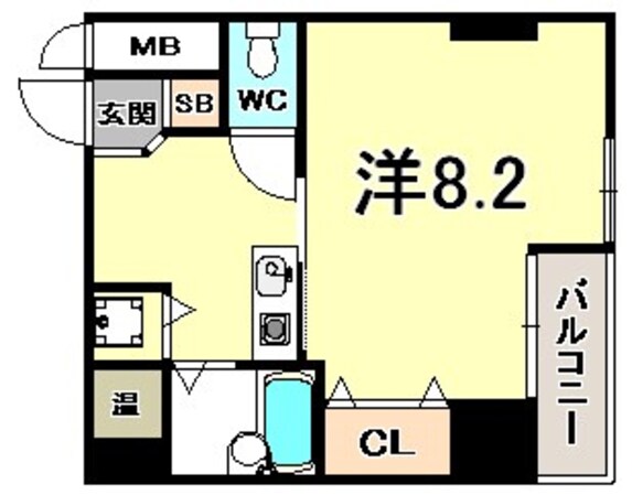 プレサンス神戸メリケンパーク前の物件間取画像